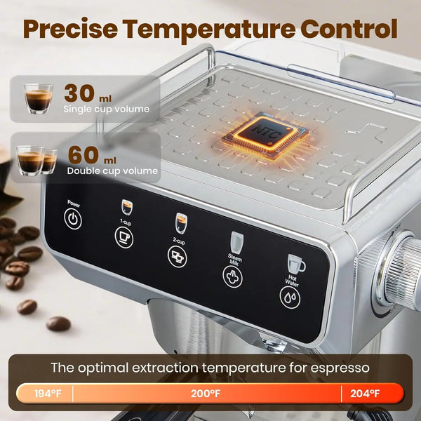 Touchscreen Espresso Maker Deluxe